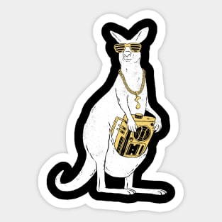 Hip Hop Kangaroo Sticker